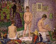Georges Seurat The Models, France oil painting artist